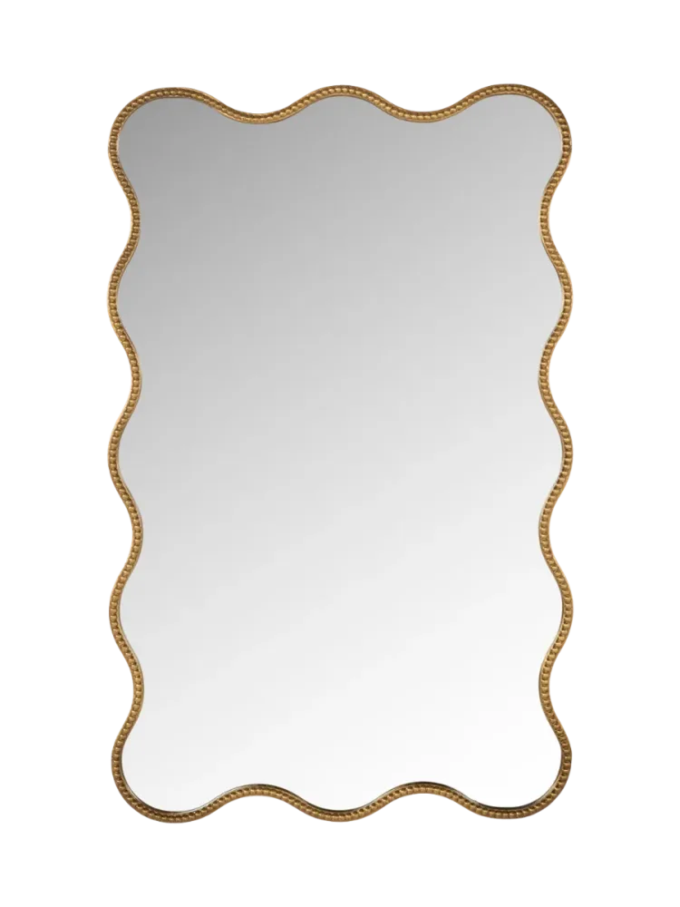 Design Wandspiegel „Laurel“ Gold Richmond Interiors