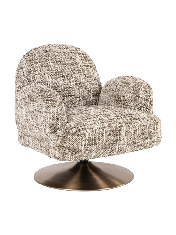 Drehbarer Design Loungesessel „Kagney“ Richmond Interiors
