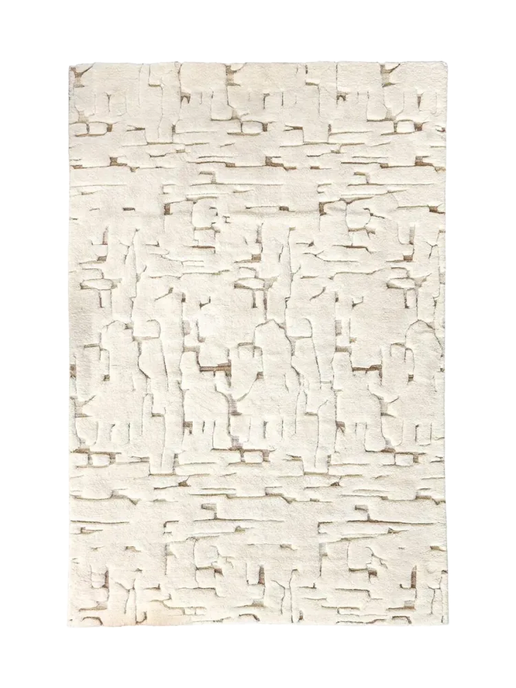 Hochwertiger Wollteppich „Mehran“ Elfenbein 400 x 300 cm Richmond Interiors