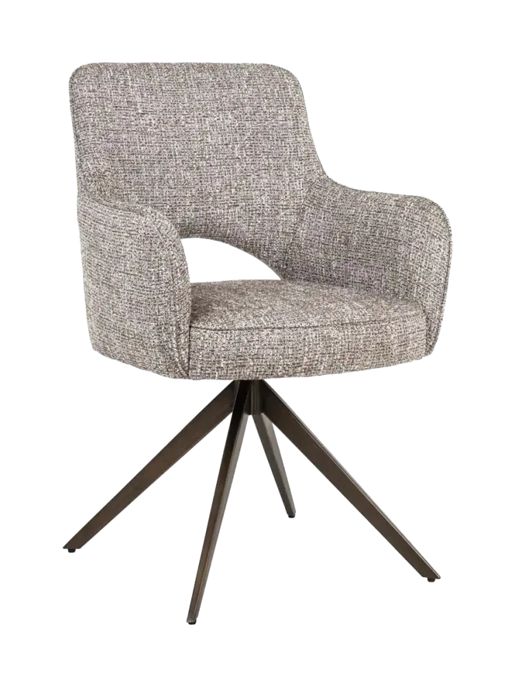 360° drehbarer Design Armlehnstuhl „Ginevra“ Richmond Interiors