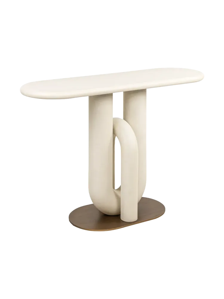 Ovaler Design Konsolentisch „Winslow“ Richmond Interiors