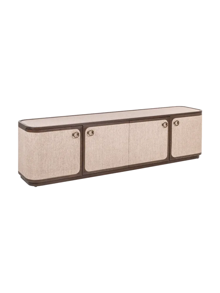 Design Lowboard „Willox“, 4-türig Eiche Richmond Interiors
