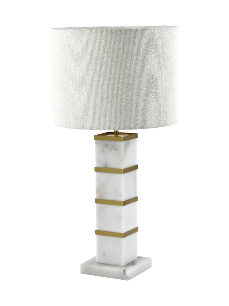Grosse Marmor Design Tischlampe „Celinae“ Richmond Interiors