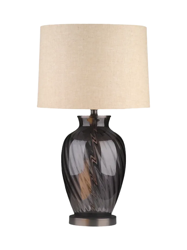Design Tischlampe „Rowan“ Grau Richmond Interiors