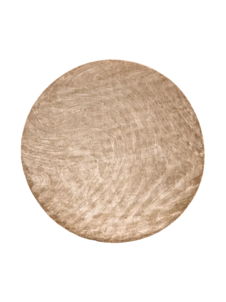 Design Teppich „Fellion“ Taupe Richmond Interiors