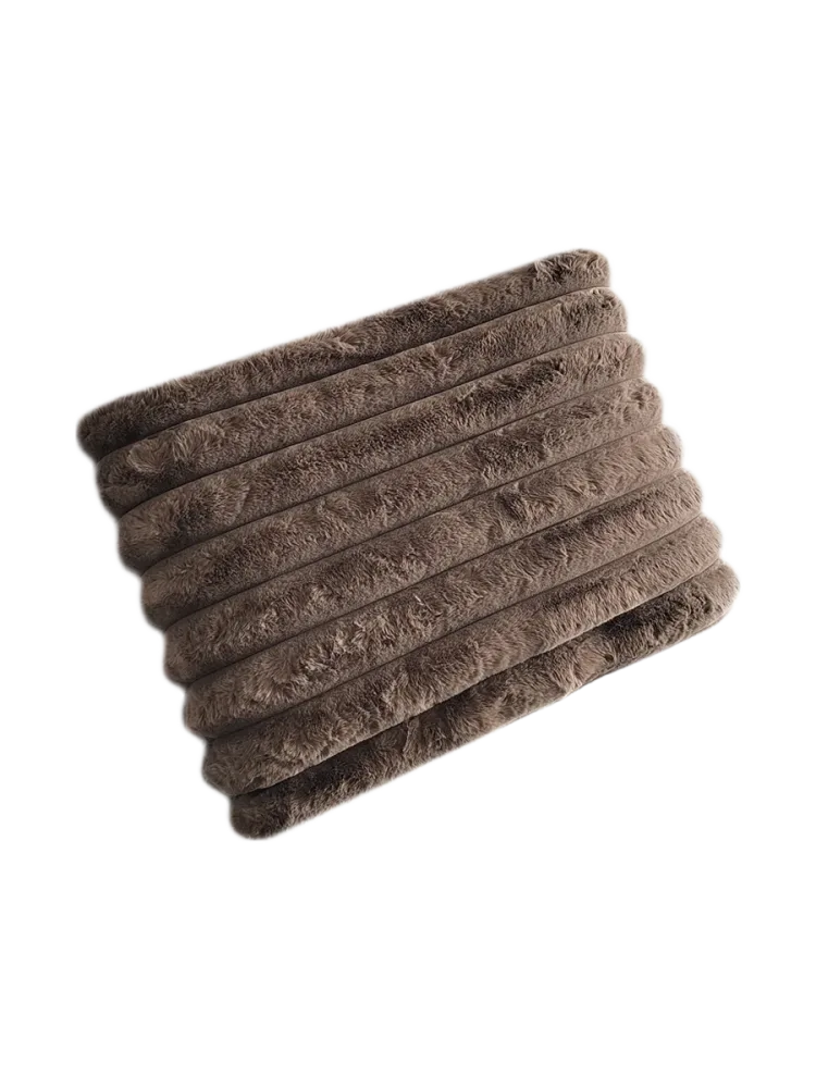 Design Plaid „Chic Furenzo“, verschiedene Grössen Taupe Richmond Interiors