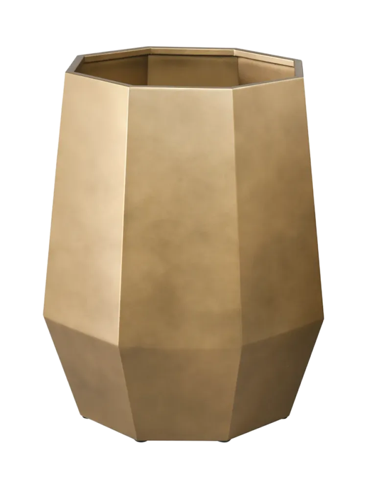 Design Pflanzgefäss „Axis“, verschiedene Grössen Gold Richmond Interiors