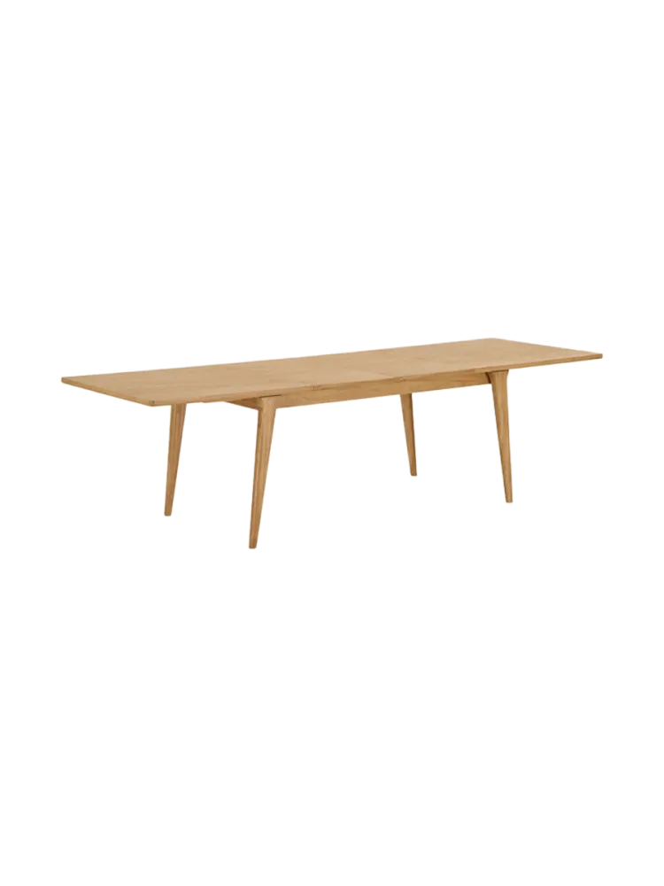 Grosser, ausziehbarer Design Esstisch „Darwin“ 240-340 x 100 cm Eiche Natural Chosen by Bloomingloft