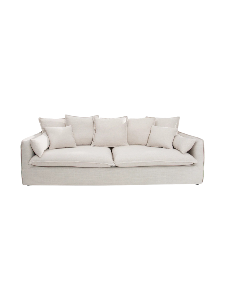 Grosses 3-Sitzer Design Sofa „Lord“ mit abnehmbaren Bezügen Invicta Interiors
