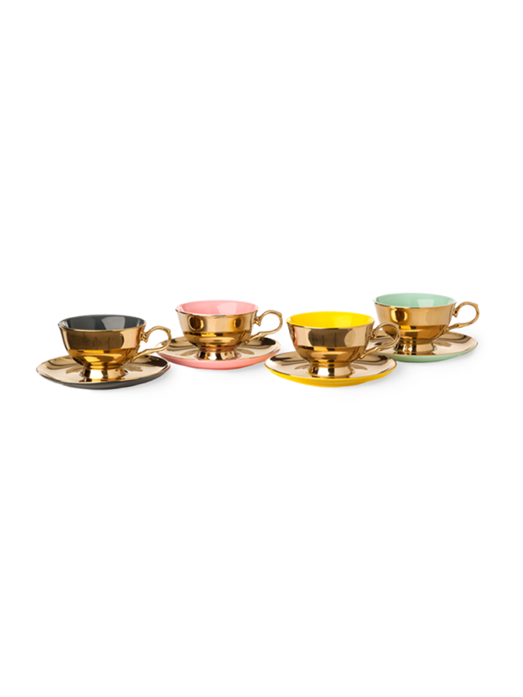 4-teiliges Design Tee- & Kaffee-Set „Legacy“ Pols Potten