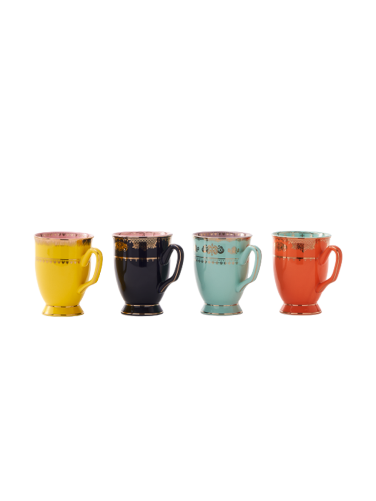 4-teiliges Design Becher-Set „Grandpa“ Pols Potten