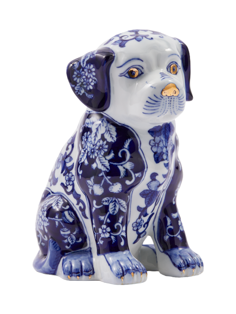 Grosse Design Spardose „Puppy Piggy Bank“ Pols Potten