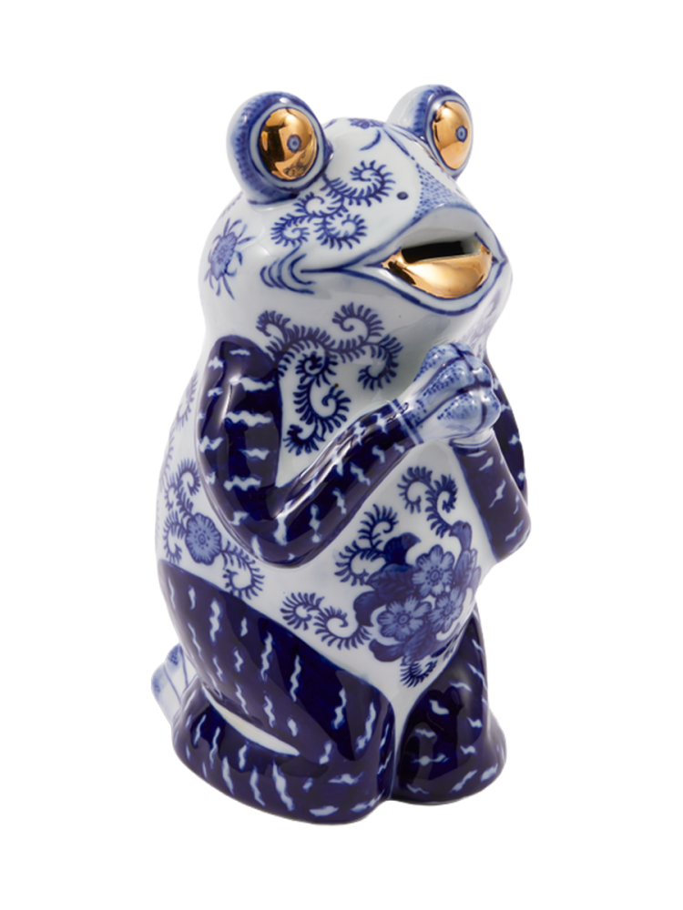 Grosse Design Spardose „Frog Piggy Bank“ Pols Potten