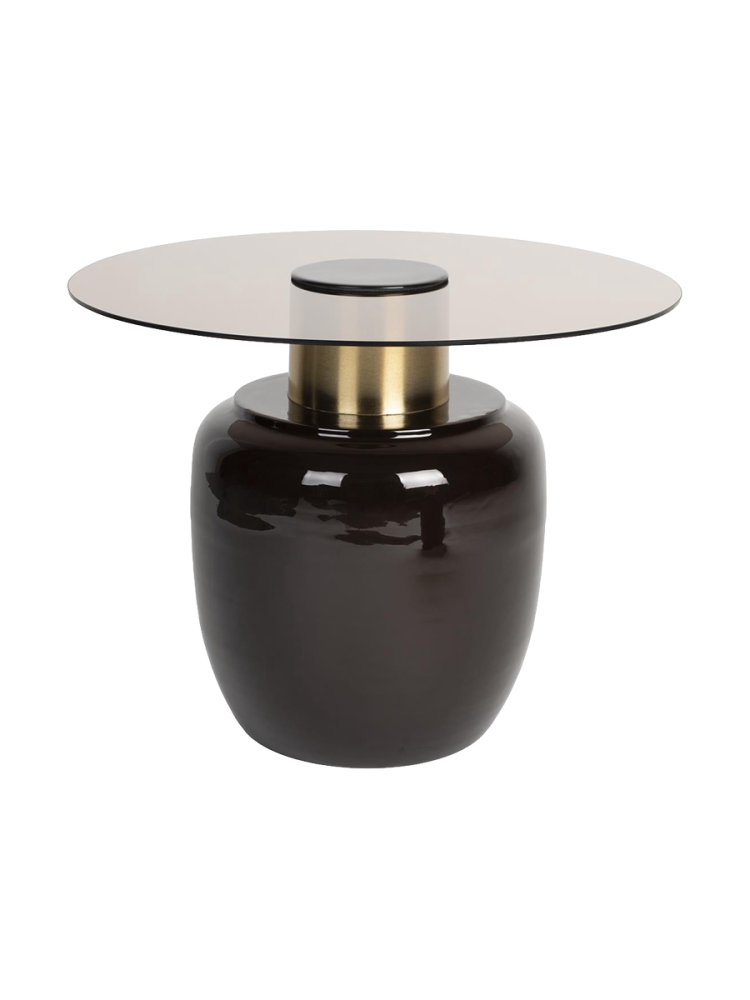 Design Beistelltisch „Mohra“, verschiedene Grössen White Label by Bloomingloft