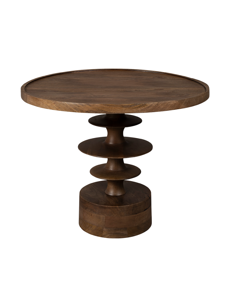 Design Beistelltisch „Cath Walnut“ Dutchbone