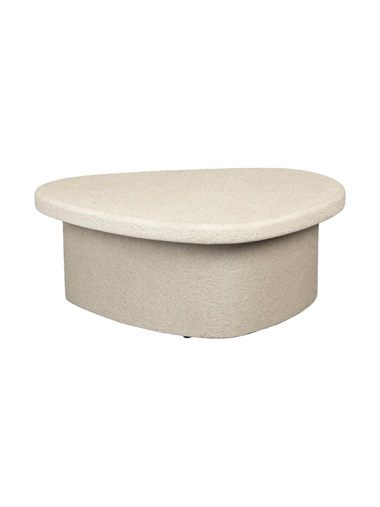 Design Couchtisch „Veda“, aus recyceltem Marmor Dutchbone