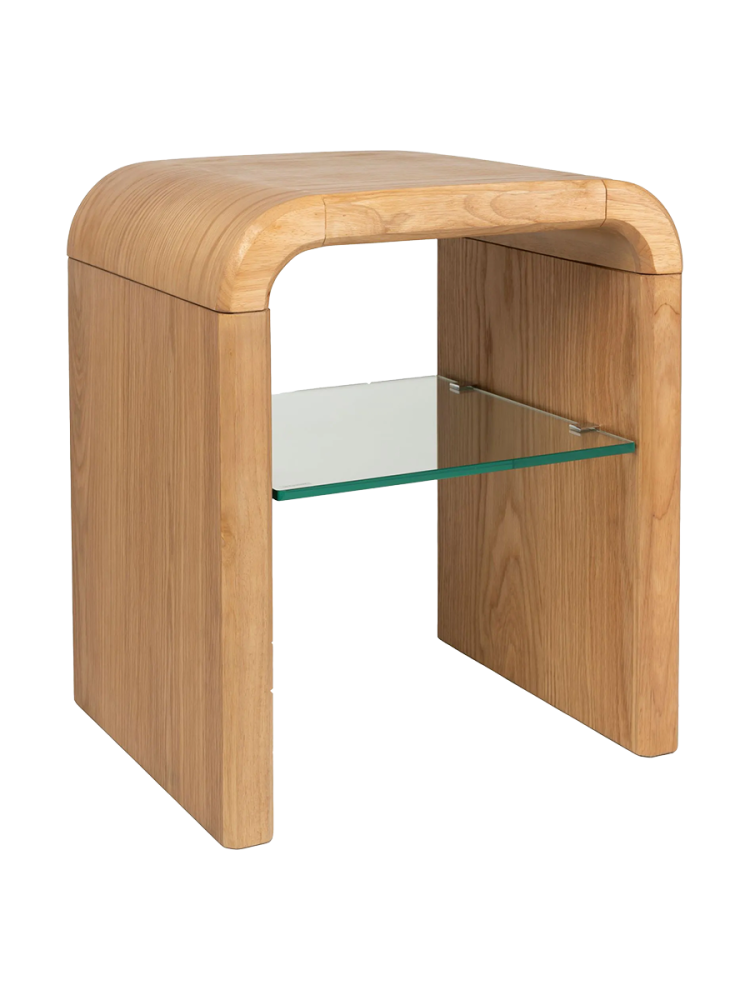 Massiver Design Beistelltisch „Brave“ 50 x 58 cm Zuiver