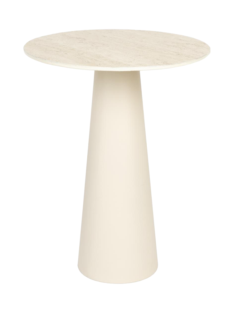 Keramik Design Beistelltisch „Joya“, verschiedene Grössen White Label by Bloomingloft