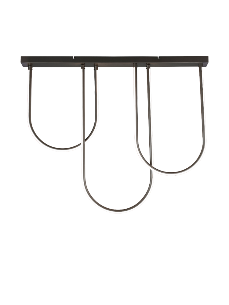 LED Design Hängelampe „Chime“ Schwarz Searchlight