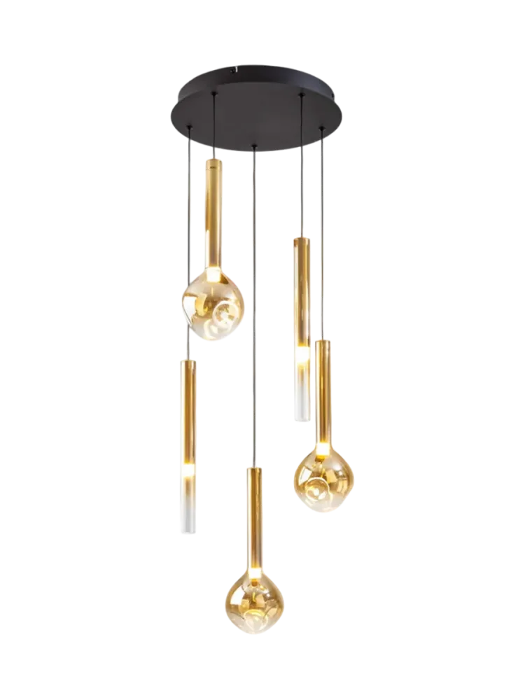 LED Design Pendellampe „Essenza“, 5-flammig Schuller
