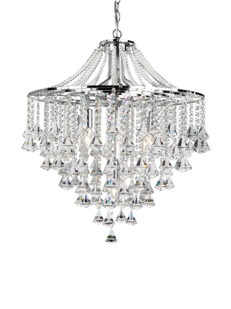 Design Pendellampe & Kronleuchter „Dorchester“, verschiedene Grössen Searchlight