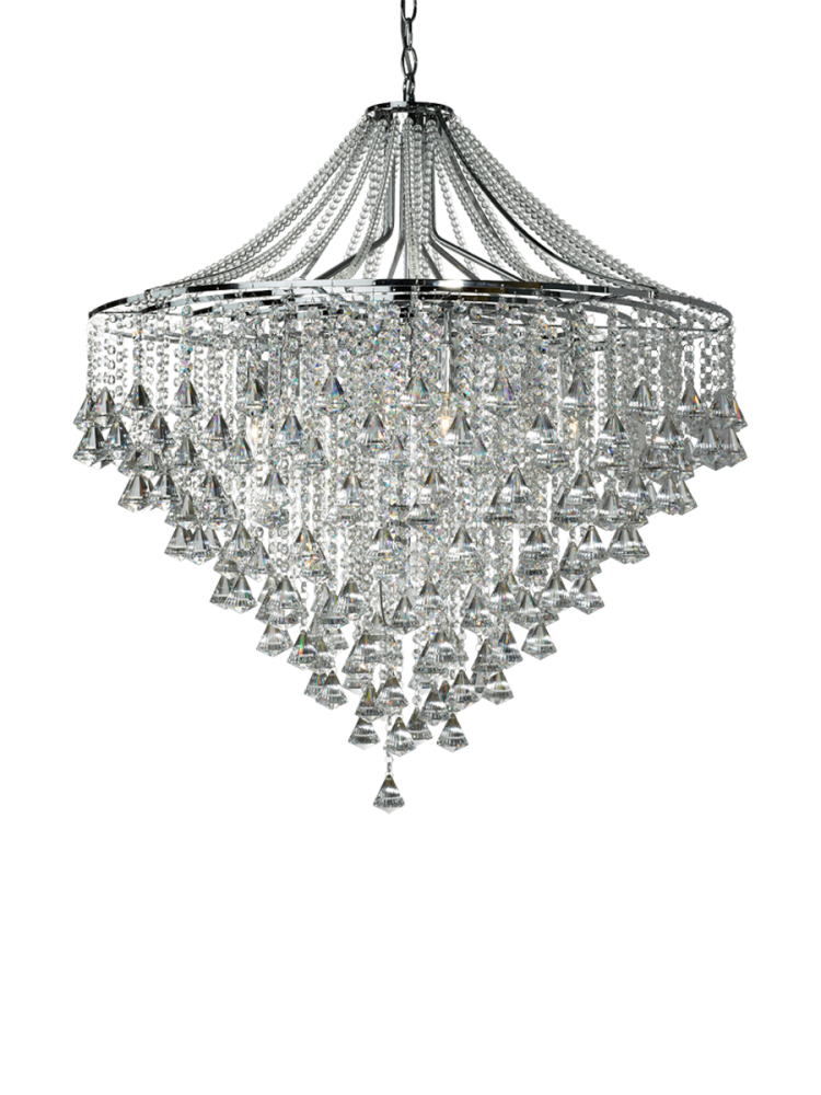 Design Pendellampe & Kronleuchter „Dorchester“, verschiedene Grössen Searchlight