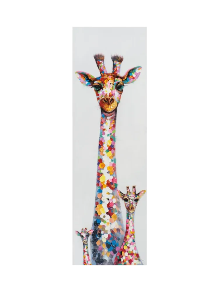 image LAND Bild Giraffen Familie  | Schubiger Möbel