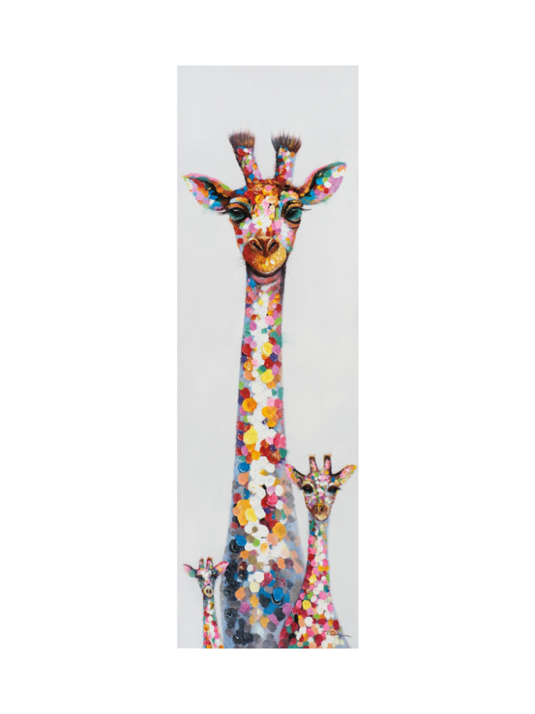 image LAND Bild Giraffen Familie  | Schubiger Möbel