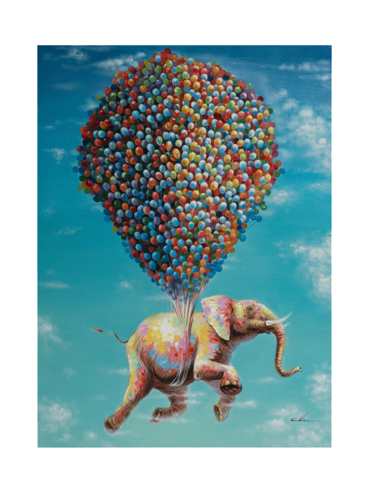 image LAND Bild Fliegender Elefant  | Schubiger Möbel