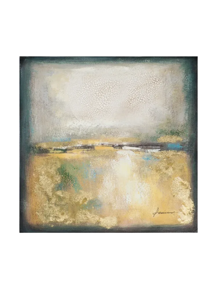 image LAND Bild Heller Horizont Gelb | Schubiger Möbel