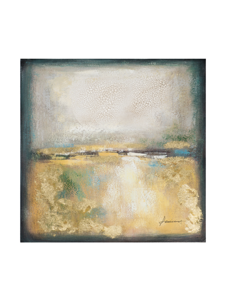 image LAND Bild Heller Horizont Gelb | Schubiger Möbel