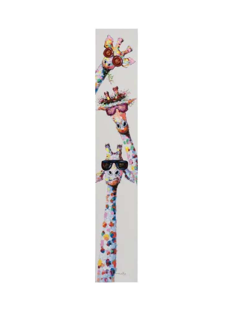 image LAND Gemälde Lustige Giraffen  | Schubiger Möbel