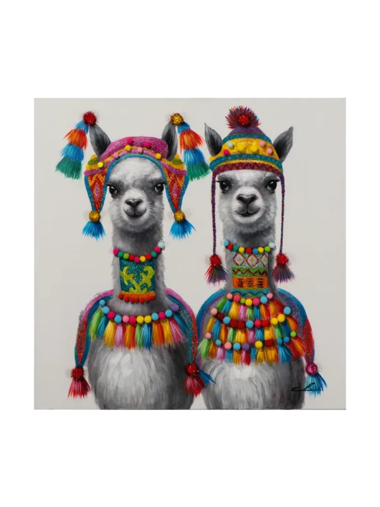 image LAND Bild 2 Lamas im Inka Stil  | Schubiger Möbel
