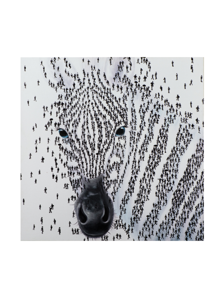image LAND Bild Zebra H: 115 cm  | Schubiger Möbel