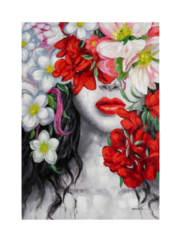 Handgemaltes Bild „hidden Beauty“ 70 x 100 cm Crea Collection