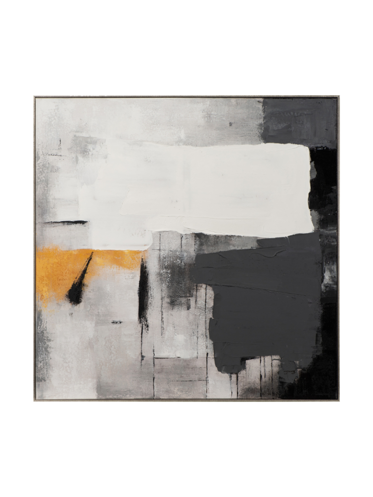 image LAND Bild Big White Brushstroke  | Schubiger Möbel