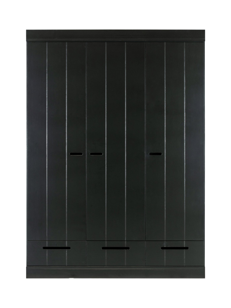 Design Kleiderschrank „Connect“, 3-türig De Eekhoorn