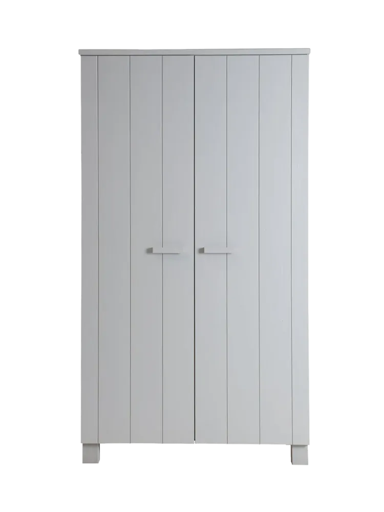 mutoni - Schrank Dennis Kiefer betongrau, One Size