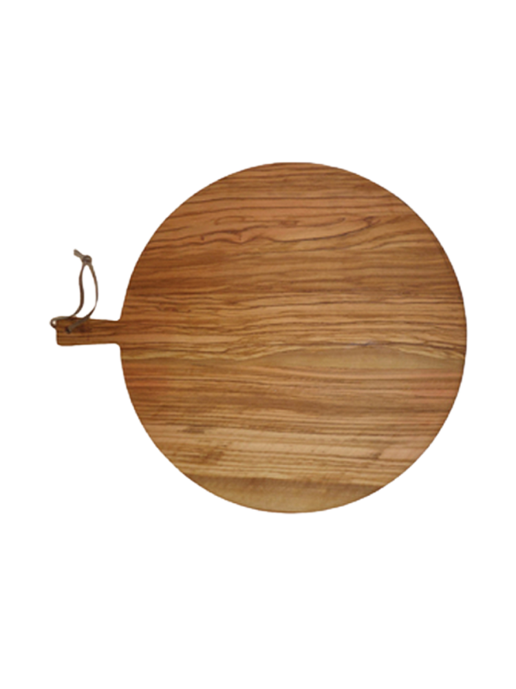 Grosses Premium Servierbrett „Acero“ aus Olivenholz, Ø 40 cm BÉRARD