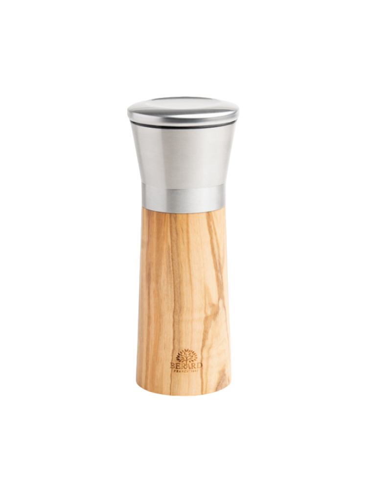 Premium Salzmühle „Racine“ aus Olivenholz & Edelstahl BÉRARD