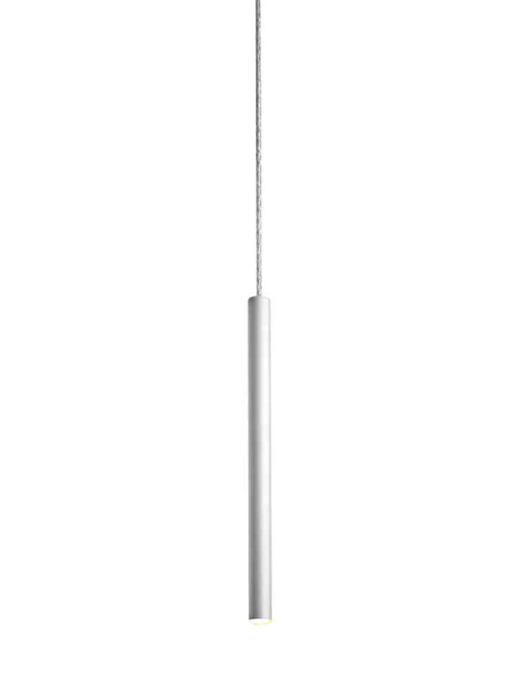 LED Design Pendellampe „Varas“ 1-flammig Silber Schuller