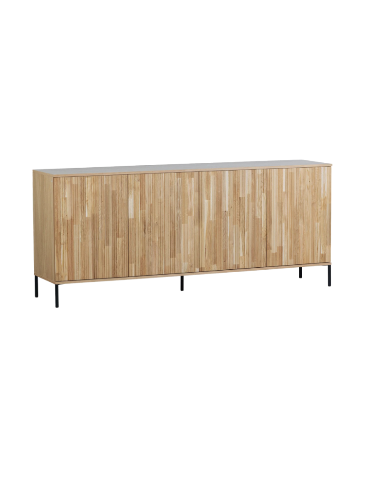 mutoni - Sideboard New Gravure Eiche natur 200, One Size, Braun