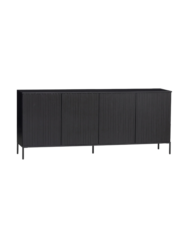 Massives, nachhaltiges Sideboard „New Lewison“, 4-türig De Eekhoorn