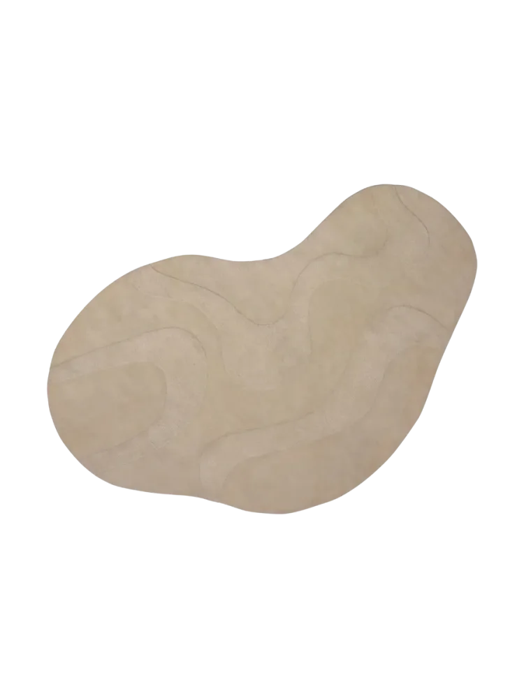 mutoni - Teppich Alya milk 170x240, One Size, Beige