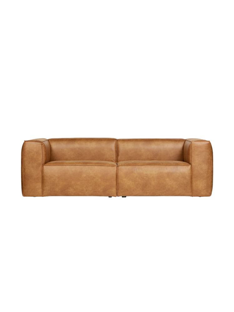 Design 3.5 Sitzer Sofa „Beann“ aus recyceltem Leder De Eekhoorn