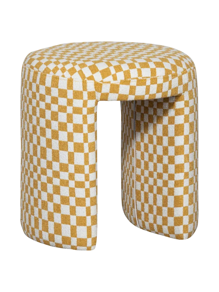 mutoni - Hocker Charlie gelb, One Size