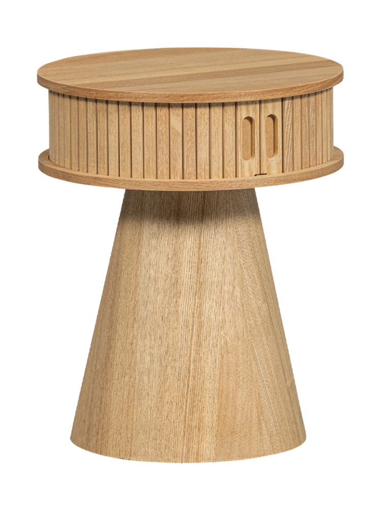 mutoni - Nachttisch Karri natur, One Size, Braun