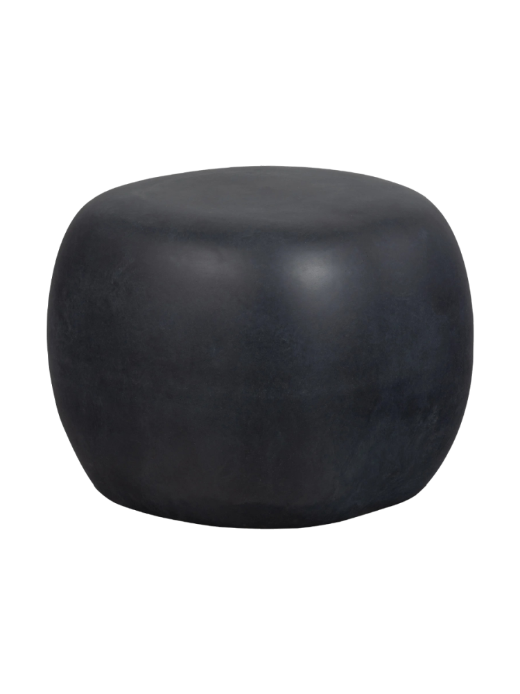 mutoni - Couchtisch Pebble anthrazit 50x50, One Size, Grau