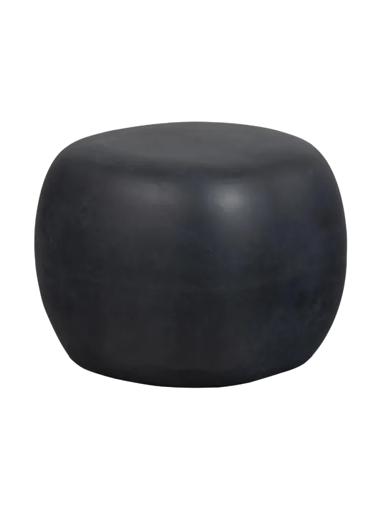 mutoni - Couchtisch Pebble anthrazit 50x50, One Size, Grau