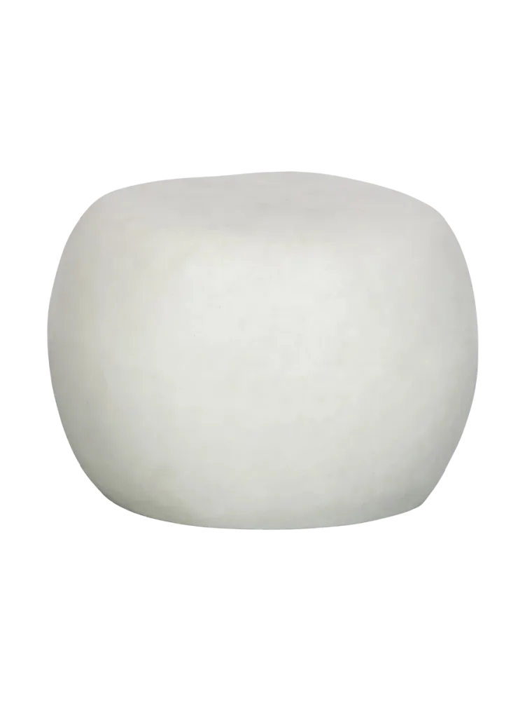 mutoni - Couchtisch Pebble weiss 50x50, One Size
